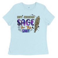 Baby Blue not enough  sage for this shit Ladies Tee - Artiststas