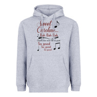 Heather Grey sweet caroline...bah bah bah Heavyweight Hoodie - lanVoArt