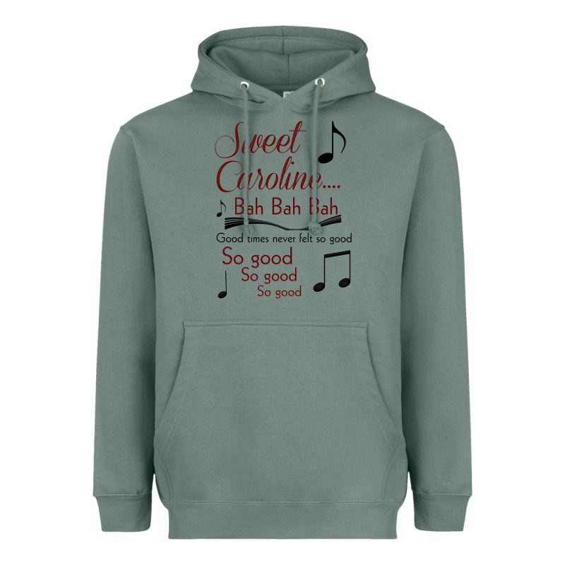 Sweet Caroline...bah Bah Bah Heavyweight Hoodie by lanVoArt | Teevron
