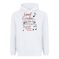 White sweet caroline...bah bah bah Heavyweight Hoodie - lanVoArt