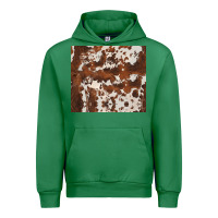 Emerald brown cowhide Urban Hoodie - BarkalooDesign