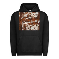 Pigment Black brown cowhide Urban Hoodie - BarkalooDesign