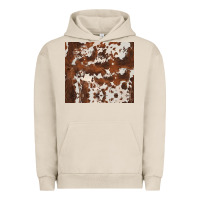 Pigment French Oak brown cowhide Urban Hoodie - BarkalooDesign