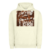 Pigment Pistachio brown cowhide Urban Hoodie - BarkalooDesign