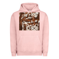 Pigment Salmon brown cowhide Urban Hoodie - BarkalooDesign