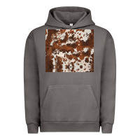 Pigment Tornado brown cowhide Urban Hoodie - BarkalooDesign