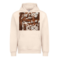 Sandshell brown cowhide Urban Hoodie - BarkalooDesign