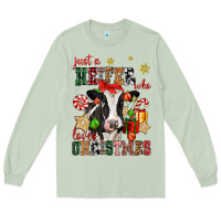 Matcha just a heifer who loves christmas cow Long Sleeve Tee - CowGirlArtShop