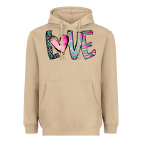 Mushroom Valentine Love Heavyweight Hoodie - CowhideDigitalArt