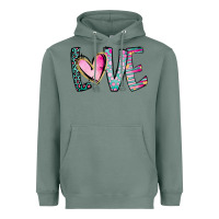 Sage Valentine Love Heavyweight Hoodie - CowhideDigitalArt
