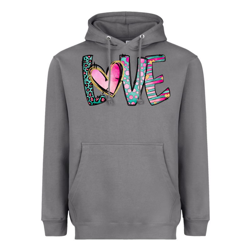 Valentine Love Heavyweight Hoodie by CowhideDigitalArt | Teevron