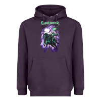 Plum gloryhammer   chaos wizard Heavyweight Hoodie - lanVoArt