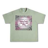 Oil Green feeling kinda idgaf ish today with leopard Urban Heavy Tee - TumblerDesignByShophia