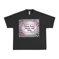 Pigment Black feeling kinda idgaf ish today with leopard Urban Heavy Tee - TumblerDesignByShophia