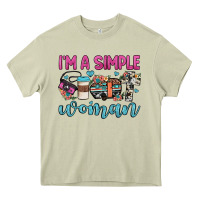 Mossy i'm a simple woman Heavy Core Tee - JahusDesignShop