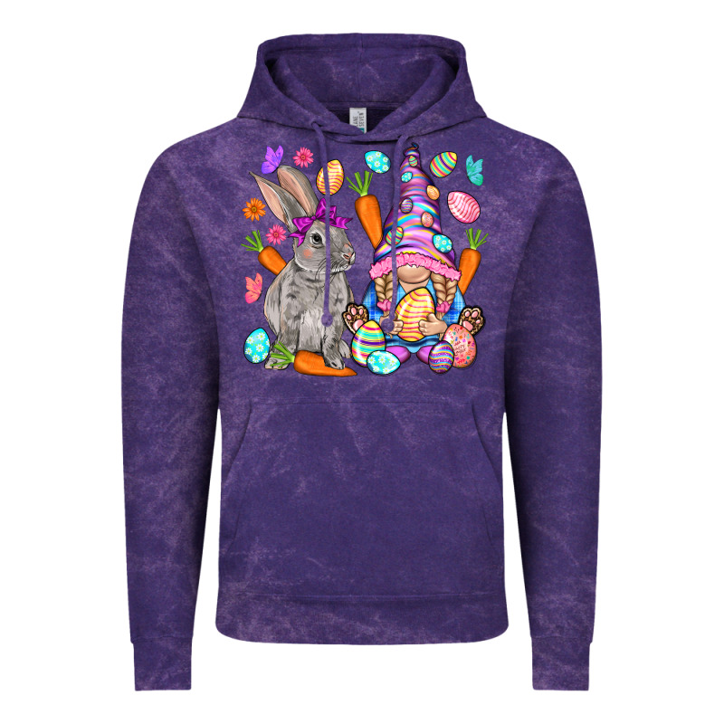 Easter Gnome And Rabbit Easter Day Vintage Hoodie by HowdyJamesFarm | Teevron