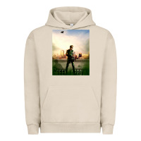 Pigment French Oak green arrow Urban Hoodie - lanVoArt