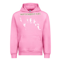 Fuchsia Pink psychedelic furs music travel Urban Hoodie - lanVoArt