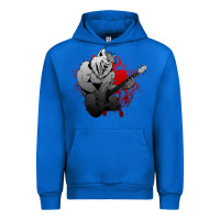 Cobalt Guitar Player Gift Guitarist Guitar Urban Hoodie - lanVoArt