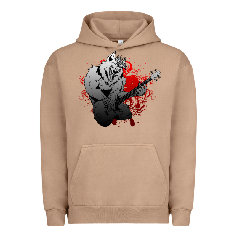 Guitar Player Gift Guitarist Guitar Urban Hoodie by lanVoArt | Teevron
