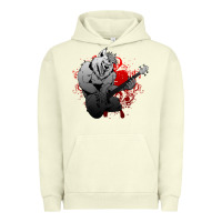 Pigment Pistachio Guitar Player Gift Guitarist Guitar Urban Hoodie - lanVoArt
