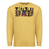 Antique Gold fathers day Premium Sweatshirt - Artiststas
