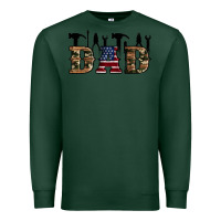 Sports Green fathers day Premium Sweatshirt - Artiststas