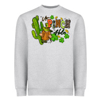 Heather Grey un pinch able Heavyweight Sweatshirt - FaDigitalArtStudio