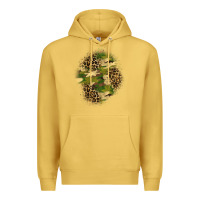 Antique Gold camouflage and leopard patch  4 Premium Hoodie - BundleAndBundleShop