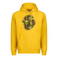 Lemon camouflage and leopard patch  4 Premium Hoodie - BundleAndBundleShop