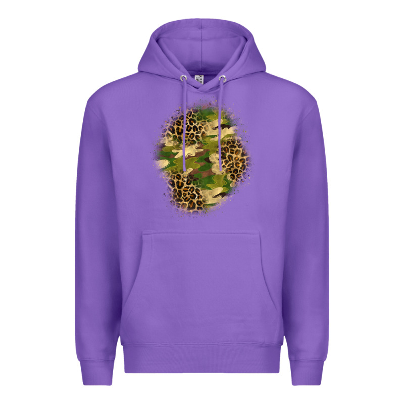 Camouflage And Leopard Patch  4 Premium Hoodie by BundleAndBundleShop | Teevron