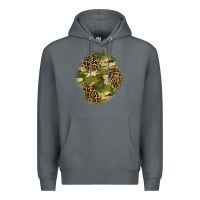 Rock camouflage and leopard patch  4 Premium Hoodie - BundleAndBundleShop