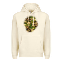 Sandshell camouflage and leopard patch  4 Premium Hoodie - BundleAndBundleShop