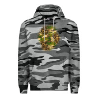 Slate Camo camouflage and leopard patch  4 Premium Hoodie - BundleAndBundleShop