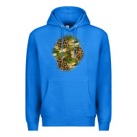 True Royal camouflage and leopard patch  4 Premium Hoodie - BundleAndBundleShop