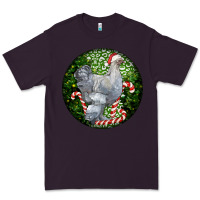 Plum brahma chicken christmas Premium Tee - LillyAllenDesigns