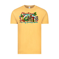 Vintage Mustard christmas lights are my favorite Vintage Tee - texasbilliewilder