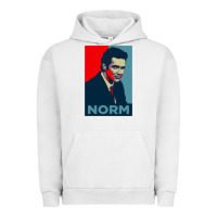 Pigment Lunar Rock norm macdonald political poster Urban Hoodie - lanVoArt