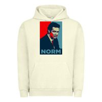 Pigment Pistachio norm macdonald political poster Urban Hoodie - lanVoArt