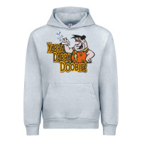 Heather Grey yabba dabba doobie! Urban Hoodie - lanVoArt
