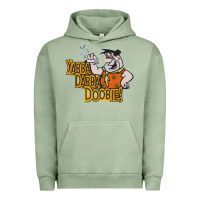 Pigment Oil Green yabba dabba doobie! Urban Hoodie - lanVoArt