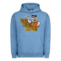 Pigment Pebble Blue yabba dabba doobie! Urban Hoodie - lanVoArt