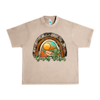 French Oak desert vibes rainbow Urban Heavy Tee - JahusDesignShop
