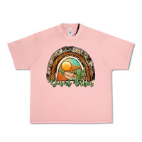 Salmon desert vibes rainbow Urban Heavy Tee - JahusDesignShop