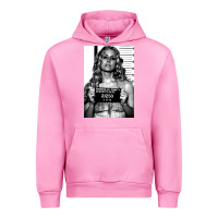 Fuchsia Pink the devils rejects mugshot 21250   sheri moon Urban Hoodie - lanVoArt