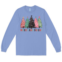 Colony Blue merry and bright Long Sleeve Tee - CowGirlArtShop