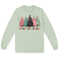 Matcha merry and bright Long Sleeve Tee - CowGirlArtShop