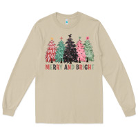 Mushroom merry and bright Long Sleeve Tee - CowGirlArtShop