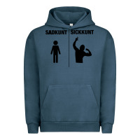 Pigment Midnight Navy zyzz sadkunt sickkunt gym bodybuilding motivational aesthetic veni vid Urban Hoodie - lanVoArt