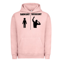 Pigment Salmon zyzz sadkunt sickkunt gym bodybuilding motivational aesthetic veni vid Urban Hoodie - lanVoArt